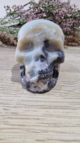 Amazonite crystal skull - amazonite,