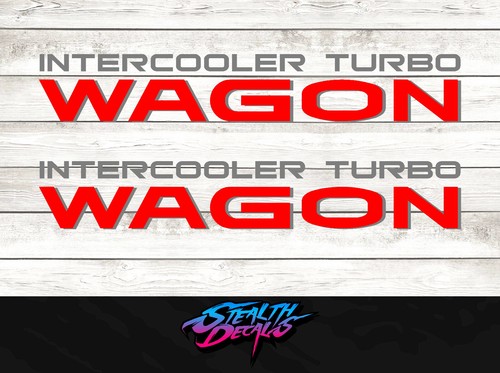 Intercooler turbo wagon fits - wagon,