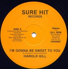 HAROLD GILL " I'M GONNA BE