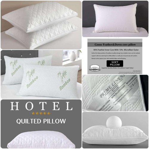Memory foam quilted pillow - memory,