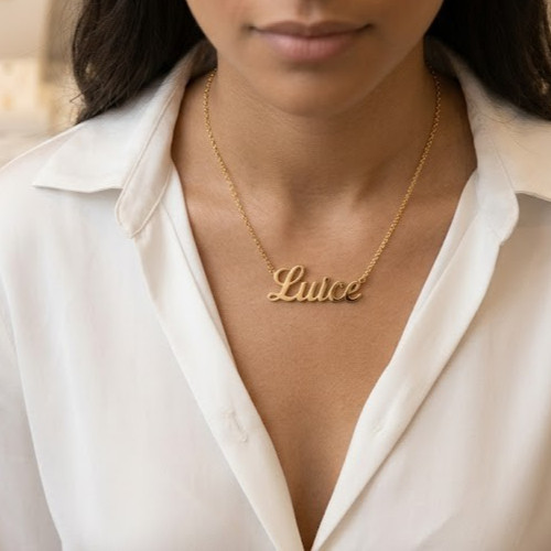 Custom name necklace - custom,