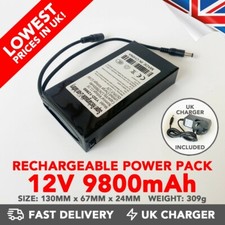 12v Power Bank 9800mAh