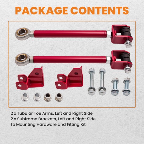 2pcs front lower control arm - lower,