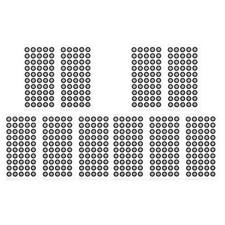 10 Sheets PET Reflective