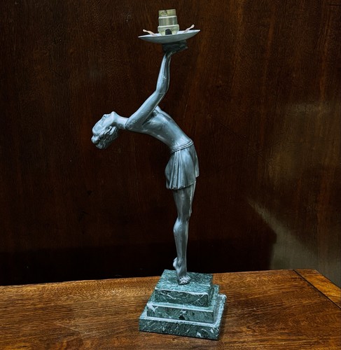 Art deco lamp - lamp., and