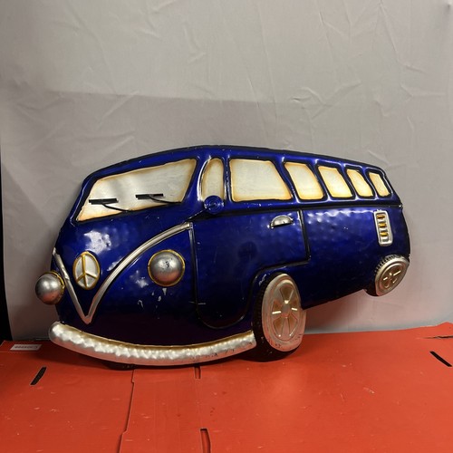 Vintage camper van metal - vintage,