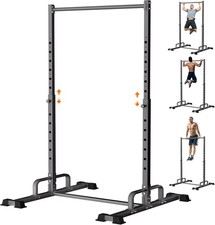 Pull Up Station, Adjustable Pull Up Bar Free Standing Power Racks, Multifunct...
