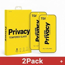 Privacy Anti-Spy Glass Screen Protector For iPhone 11 13 14 15 16 17 Pro Max Air
