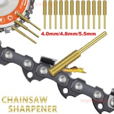 12PCS Diamond Chainsaw Sharpener Burr Grinder Chain Saw Drill Bits Set Kit