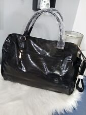 BNWT  Crocodile Design  Tote Large Travel Overnight Weekend handbag UK