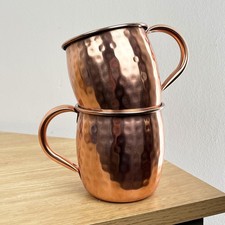 Moscow Mule Copper Mugs Set of