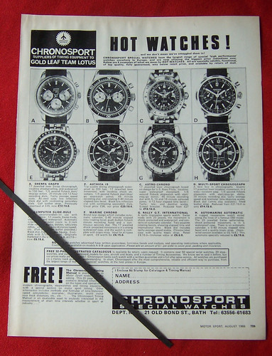 Heuer enicar freeson cardinal - enicar,