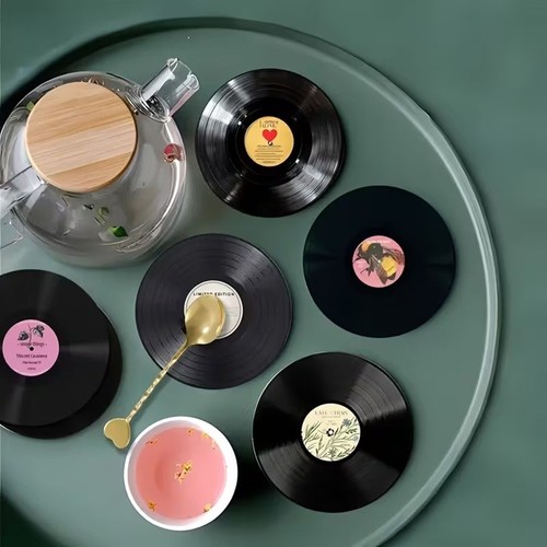 Set wooden vinyl - of, `