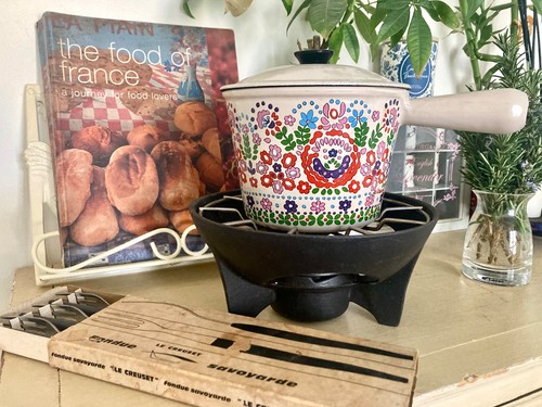 Vintage creuset naïf - creuset,