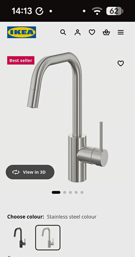 Ikea älmaren mono mixer - ikea,