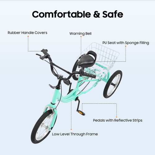 14in trike for children 6yrs - trike, 5-6yrs