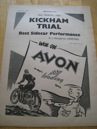 Kickham trial best - trial, sidecar