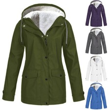 Women's Fleece Parka Hooded