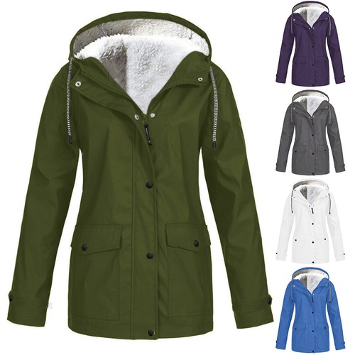 Women fleece parka hooded - women's,
