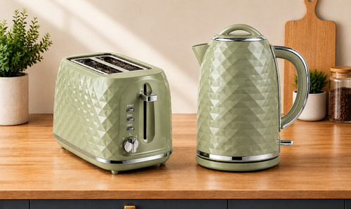 Green textured fast boil - fast,