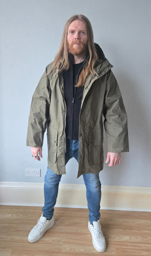Barbour mens oversized green - -,