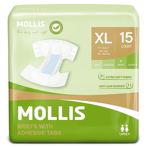 Mollis adult nappies for - mollis,