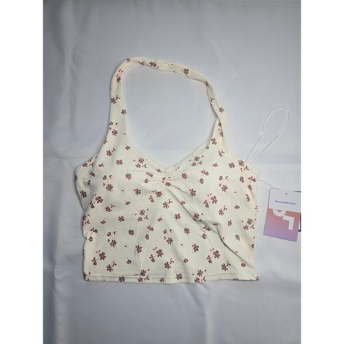 Joylab floral halter longline - halter,