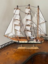 Vintage Wooden Sailing Boat