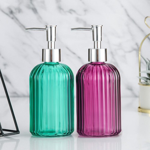 Glass soap dispenser lotion - dispenser,