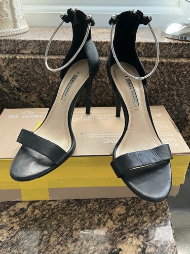 Zara women black leather - women’s,