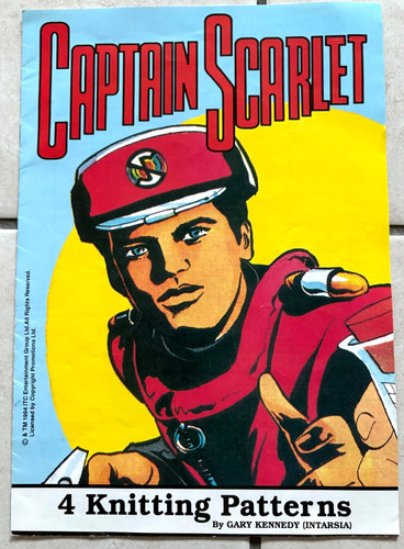 Captain scarlet knitting - x,