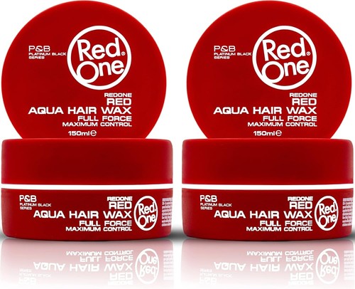Red one aqua hair - one, wax