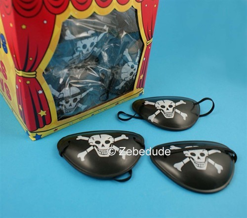 Pirate eye patches - 1, 2