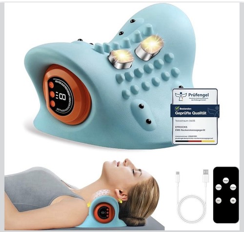 Massager neck and back - massager, heated