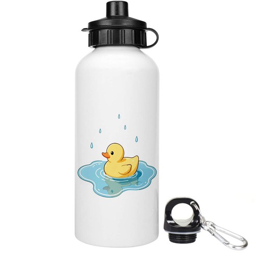 Rubber duck puddle - duck, in