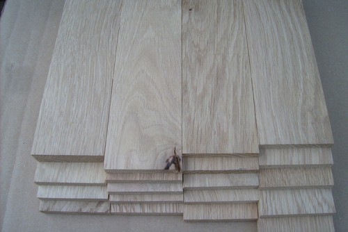 Planed oak iroko strips - planed,