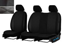 TAILORED FRONT SEAT COVERS For RENAULT TRAFIC CREW CAB 2014-2025 ART. LEATHER