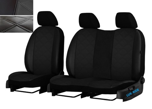 Tailored front seat covers - front, for
