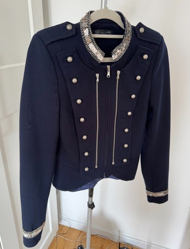 Rare zara military navy - military,