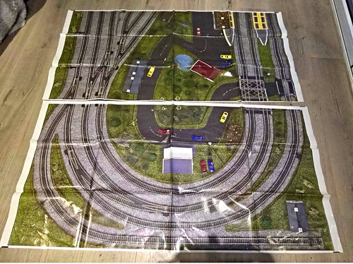 Hornby gauge track mat - gauge, (1