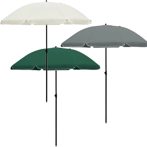 Outdoor garden parasols - 2m,