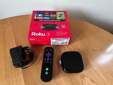 Roku 3 steaming device media