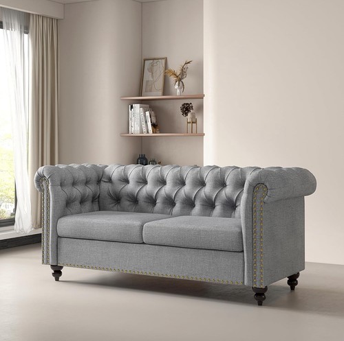 Large seater chesterfield - 2,