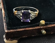 Vintage Style Amethyst And