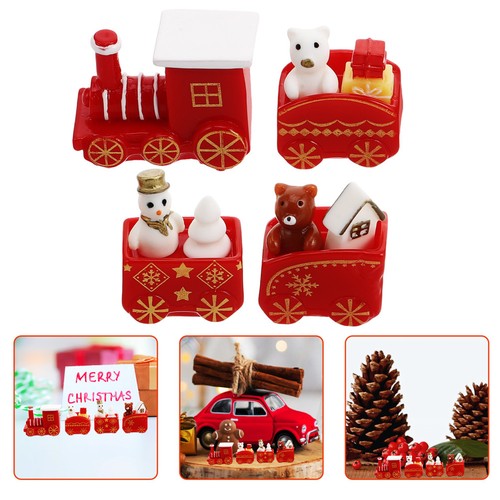 Pcs wooden train - 10, set