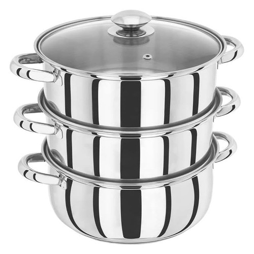 25cm 4pc steamer cooker - 25cm,