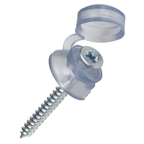 Corrugated sheeting clear caps - corrugated,