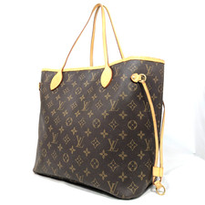 LOUIS VUITTON Shoulder Bags Neverfull MM M40156 Monogram Tote Leather Authentic