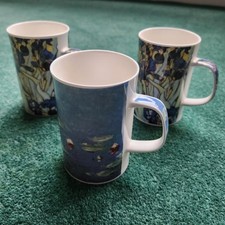 Dunoon 3 Fine Bone China Mugs