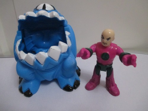 Blue space alien imaginext - alien, lex